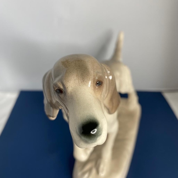 Vintage 1941-1958 Hertwig English Setter Porcelain Figurine - Picture 5 of 14